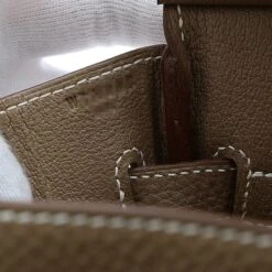 ELADY HERMES Birkin 30 Handbag Togo Etoupe W Engraved 16 ELADY HERMES Birkin 30 Handbag Togo Etoupe W Engraved -Best Jewelry Store 2000 de6955b8 4c37 41bd 9869 a463316dd001