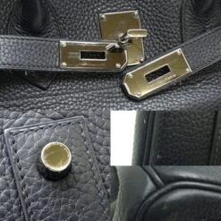 ELADY Hermes Shoulder Birkin 42 I Engraved Made In 2005 Ladies Handbag Taurillon Clemence Noir (black) X Silver (palladium) Metal Fittings 19 ELADY Hermes Shoulder Birkin 42 I Engraved Made In 2005 Ladies Handbag Taurillon Clemence Noir (black) X Silver (palladium) Metal Fittings -Best Jewelry Store 2000 dfcf3885 60b4 4de8 ab28 3362f89cdc0c