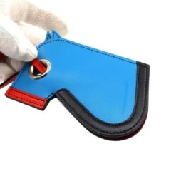 ELADY HERMES Camails Bag Charm Tadelakt Blue Zanzibar Orange Poppy A Engraved -Best Jewelry Store 2000 e1dc5546 7ac1 4aaf bcbc 79e76f17a22b