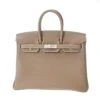 ELADY HERMES Birkin 25 Etoupe Palladium Hardware - Women's Togo Handbag 2 ELADY HERMES Birkin 25 Etoupe Palladium Hardware - Women's Togo Handbag -Best Jewelry Store 2000 e2dcf809 4fe0 4593 92fe 24f196b5b801