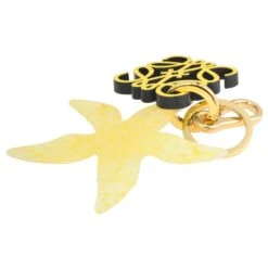 ELADY LOEWE Starfish Keyring Keychain Silicone Classic Calf Yellow -Best Jewelry Store 2000 e7166323 21a4 4850 ac14 63db5230399b