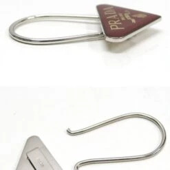 ELADY PRADA Triangle Key Hook Charm Bordeaux [Deep Red] -Best Jewelry Store 2000 e781a5ce f689 43af 9b60 3987e4fb3d44
