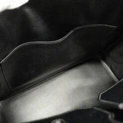 ELADY HERMESAuth Birkin Birkin 35 C Stamp Voga River Women's Handbag Black -Best Jewelry Store 2000 e853c202 3a67 4d18 9b13 43dc33789a62