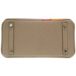 ELADY HERMES Birkin Cazac 30 Taurillon Clemence Vau Swift Tourtiere Gray Sanguine Moutard Matte P Engraved Handbag 0082 6A0014IA7 -Best Jewelry Store 2000 eacd4daf e68e 4e18 bba0 dab4f467c59a