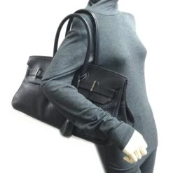 ELADY Hermes Shoulder Birkin 42 I Engraved Made In 2005 Ladies Handbag Taurillon Clemence Noir (black) X Silver (palladium) Metal Fittings 20 ELADY Hermes Shoulder Birkin 42 I Engraved Made In 2005 Ladies Handbag Taurillon Clemence Noir (black) X Silver (palladium) Metal Fittings -Best Jewelry Store 2000 ed7a7cf1 92a2 4da2 8815 ccdb06ca46f7