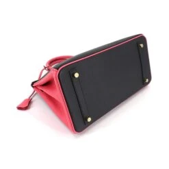 ELADY Hermes Personal SPO Birkin 30 Handbag Epson Rose Azare Black C Engraved Gold Metal Fittings -Best Jewelry Store 2000 efb9d2d8 2645 42b1 a7d0 9e7e4224154b