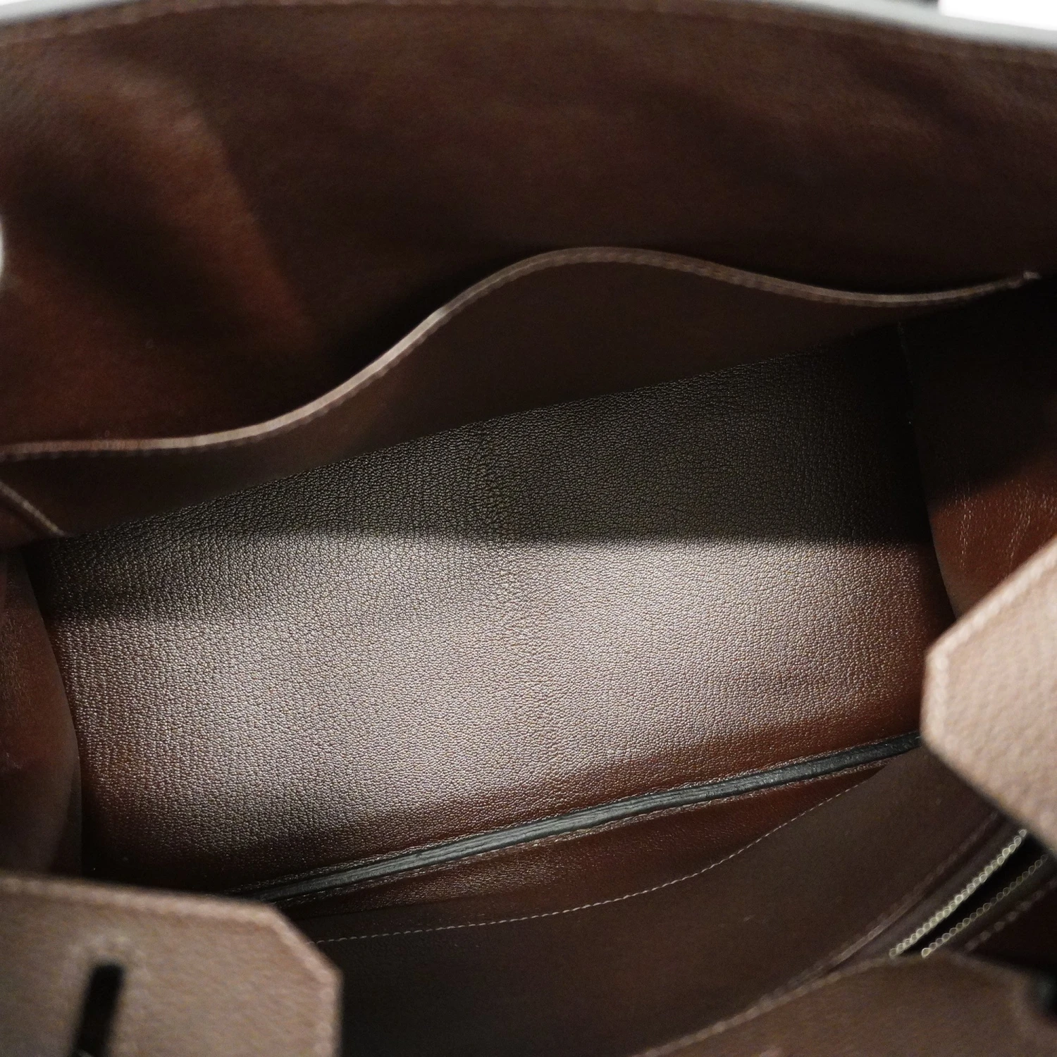 ELADY HERMESAuth Birkin Birkin 30 B Stamp Women's Togo Leather Handbag Cacao 6 ELADY HERMESAuth Birkin Birkin 30 B Stamp Women's Togo Leather Handbag Cacao - Image 4