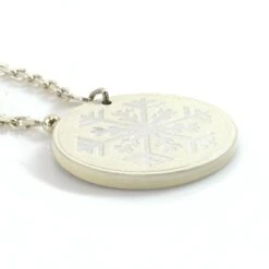 ELADY HERMES Charm Snowflake Leather/Silver 925 White/Silver Unisex E55805 9 ELADY HERMES Charm Snowflake Leather/Silver 925 White/Silver Unisex E55805 -Best Jewelry Store 2000 f3067000 1e36 486a 9c32 d9988841576a