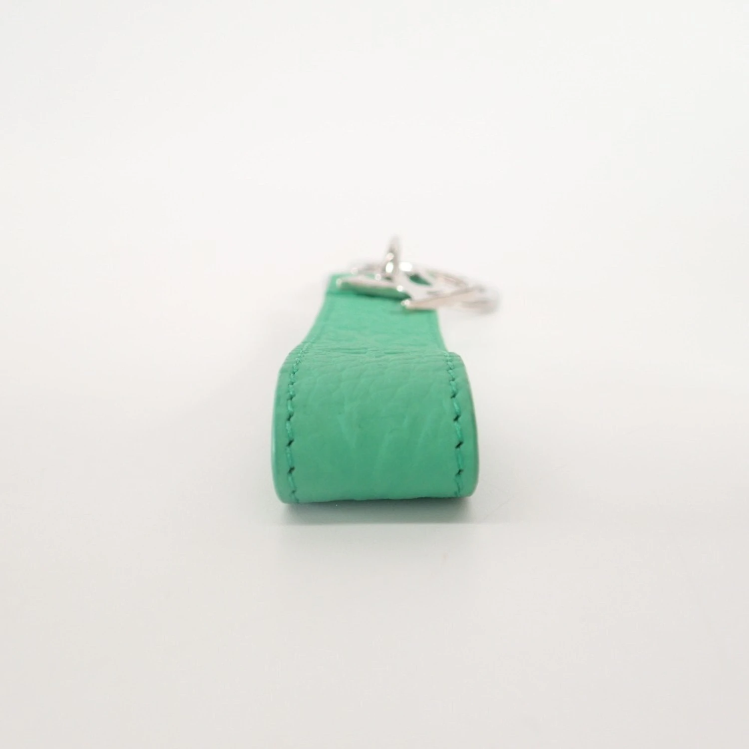 ELADY LOUIS VUITTON M00851 Dragonne LV Monogram Keychain Green Silver Men's 5 ELADY LOUIS VUITTON M00851 Dragonne LV Monogram Keychain Green Silver Men's - Image 3