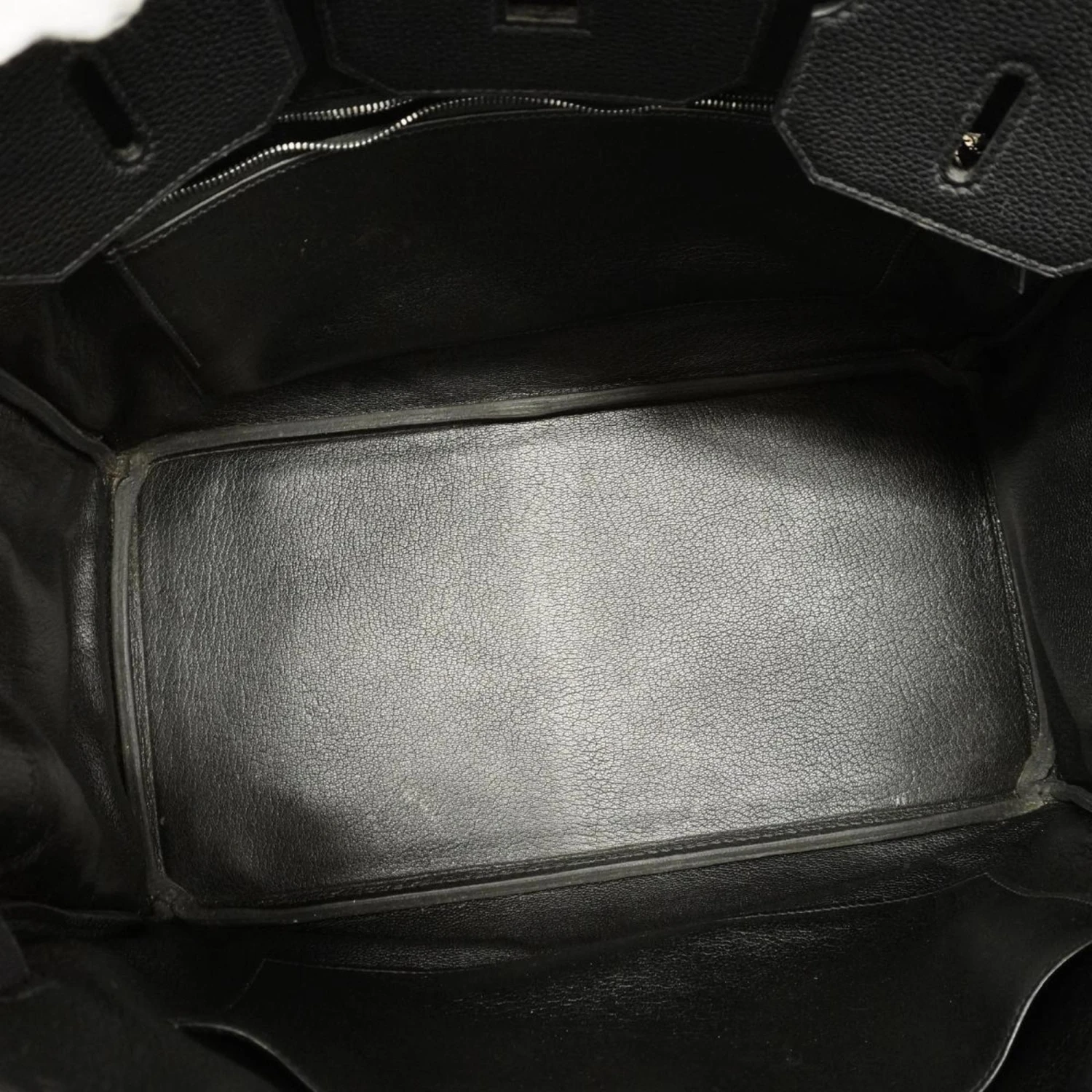 ELADY HERMES Handbag Birkin 35 G Stamp Togo Black Silver Hardware Ladies 6 ELADY HERMES Handbag Birkin 35 G Stamp Togo Black Silver Hardware Ladies - Image 4