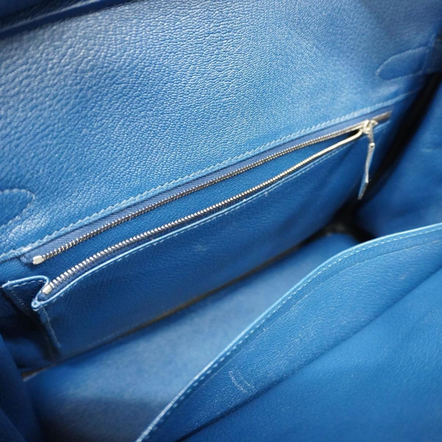 ELADY HERMES Handbag Birkin 30 D Engraved Togo Deep Blue Ladies 9 ELADY HERMES Handbag Birkin 30 D Engraved Togo Deep Blue Ladies - Image 7