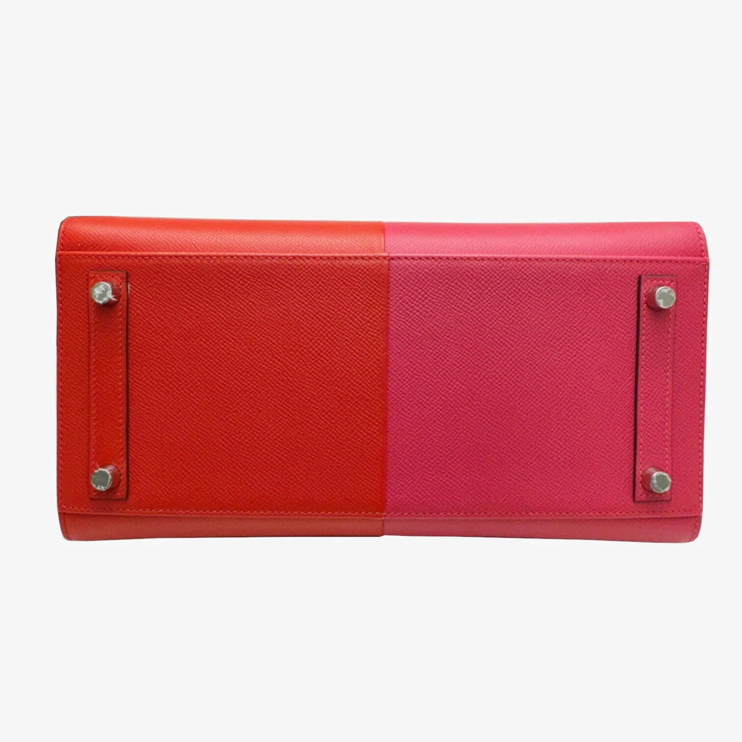 ELADY HERMES Birkin 30 Serie Kazak Epson Z Carved Handbag Rouge Cou Rose Extreme Blue Zanzibar Red Pink Vaux Women's 7 ELADY HERMES Birkin 30 Serie Kazak Epson Z Carved Handbag Rouge Cou Rose Extreme Blue Zanzibar Red Pink Vaux Women's - Image 5