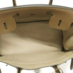 ELADY HERMES Handbag Birkin 30 D Engraved Taurillon Clemence Taupe Tourtiere Gray Silver Hardware Women's -Best Jewelry Store 2000 f74a4c0b 81ac 47af a5c1 16828ee07a6b