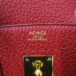 ELADY Hermes Birkin 30 Taurillon Clemence Rouge Bag Ladies Handbag Red -Best Jewelry Store 2000 f7c68ae4 a5a6 46d8 92db c6cec7ee333a