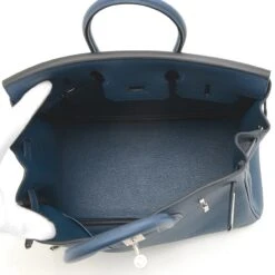 ELADY HERMES Birkin 25 Togo Blue De Plus Silver Hardware B Engraved -Best Jewelry Store 2000 fdb91563 93d1 4b1c b796 217ad877e734