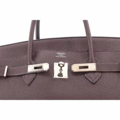 ELADY HERMES Birkin 40 Hand Bag Togo Chocolat L Engraved Silver Metal Fittings 30 -Best Jewelry Store 2000 fdebfd5d db51 49f8 b1d3 aa5e0d01c82f