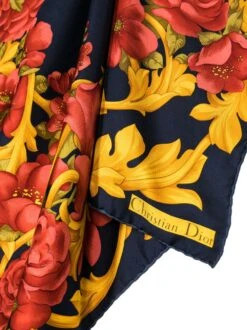 Rewind Vintage DIOR Floral Baroque Silk Scarf -Best Jewelry Store 20070127 45319167 1000