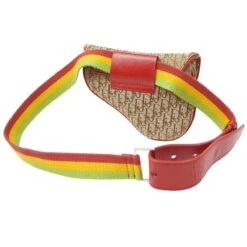 AMORE Vintage CHRISTIAN DIOR 2004 Rasta Trotter Saddle Belt Bag #85 10331 -Best Jewelry Store 20210329 10331 s 02 80a99e1c 40c4 423c a90e ed27aabf72e4