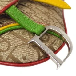 AMORE Vintage CHRISTIAN DIOR 2004 Rasta Trotter Saddle Belt Bag #85 10331 -Best Jewelry Store 20210329 10331 s 03