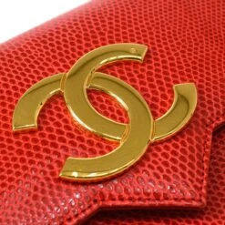AMORE Vintage CHANEL 1989-1991 Red Lizard Pushlock Pointed Flap Bag 41311 29 AMORE Vintage CHANEL 1989-1991 Red Lizard Pushlock Pointed Flap Bag 41311 -Best Jewelry Store 20210329 41311 s 07