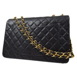 AMORE Vintage CHANEL 1991-1994 Black Lambskin Classic Flap Maxi 90649 -Best Jewelry Store 20210428 90649 s 02 5cdeaa28 fe8b 4e05 9d22 72a284e25a0f
