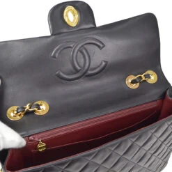 AMORE Vintage CHANEL 1991-1994 Classic Flap Maxi Black Lambskin 80784 28 AMORE Vintage CHANEL 1991-1994 Classic Flap Maxi Black Lambskin 80784 -Best Jewelry Store 20210430 80784 s 07