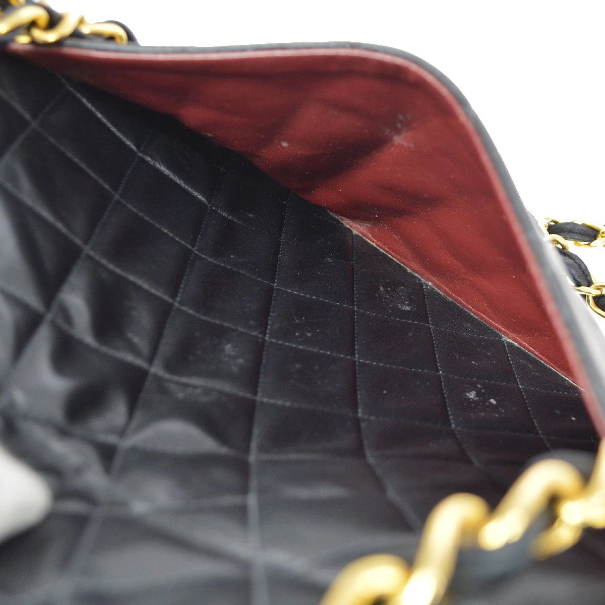 AMORE Vintage CHANEL 1991-1994 Classic Flap Maxi Black Lambskin 90420 18 AMORE Vintage CHANEL 1991-1994 Classic Flap Maxi Black Lambskin 90420 - Image 16