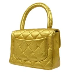 AMORE Vintage CHANEL Classic Flap Micro Mini Hand Bag Gold Lambskin 80588 33 AMORE Vintage CHANEL Classic Flap Micro Mini Hand Bag Gold Lambskin 80588 -Best Jewelry Store 20210602 80588 s 02 da88eb89 b497 4359 b3d2 ac34a866b055
