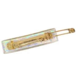 AMORE Vintage CHANEL 1997 Clear Rainbow Lucite Hair Clip Barrette 91496 -Best Jewelry Store 20210604 91496 s 03 f724ea9c 4285 4709 8988 d78fe786d375