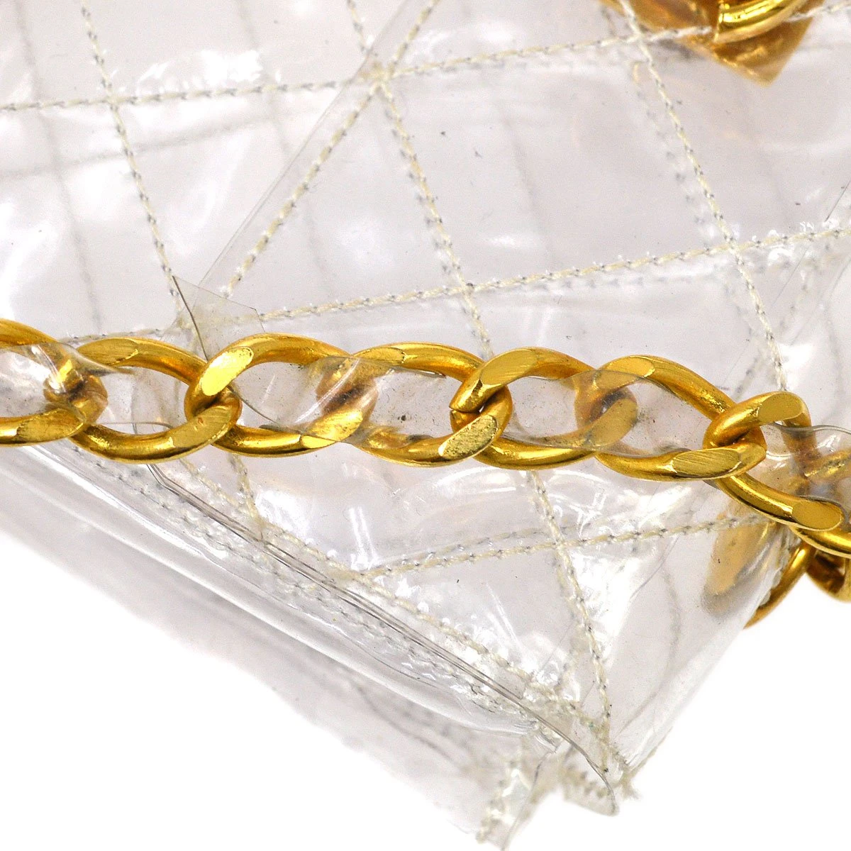 AMORE Vintage CHANEL 1986-1988 Vinyl Straight Flap Micro 61487 20 AMORE Vintage CHANEL 1986-1988 Vinyl Straight Flap Micro 61487 - Image 18