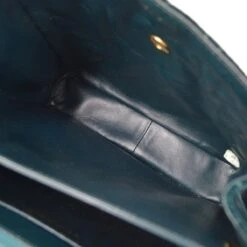 AMORE Vintage CHANEL 1997-1999 Green Velvet Flap Shoulder Bag 61608 -Best Jewelry Store 20210617 61608 s 08