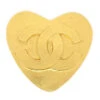AMORE Vintage CHANEL Heart Brooch Gold 95P 83908 -Best Jewelry Store 20210914 83908 s 01