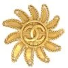 AMORE Vintage CHANEL 1994 Sun Brooch Gold 94A 93382 -Best Jewelry Store 20210914 93382 s 01
