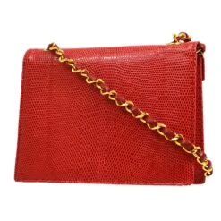 AMORE Vintage CHANEL 1989-1991 Red Lizard Letter Flap Bag 20633 33 AMORE Vintage CHANEL 1989-1991 Red Lizard Letter Flap Bag 20633 -Best Jewelry Store 20211008 20633 s 02 3e8e1566 dd56 4f09 8978 e927104bd188