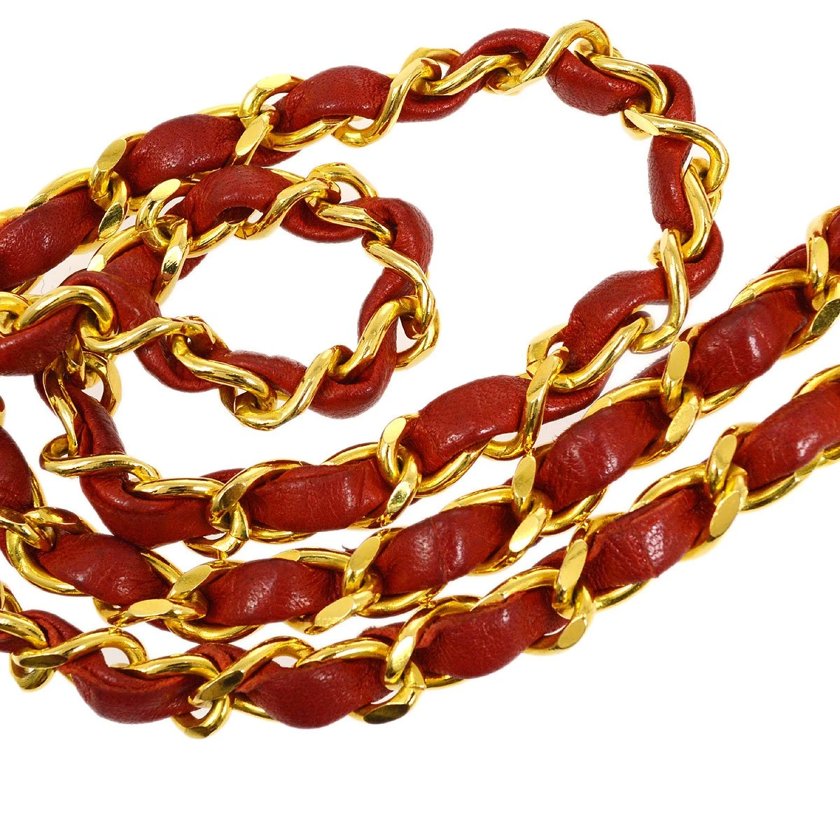 AMORE Vintage CHANEL 1989-1991 Red Lizard Letter Flap Bag 20633 7 AMORE Vintage CHANEL 1989-1991 Red Lizard Letter Flap Bag 20633 - Image 5