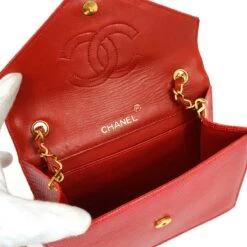 AMORE Vintage CHANEL 1989-1991 Red Lizard Letter Flap Bag 20633 27 AMORE Vintage CHANEL 1989-1991 Red Lizard Letter Flap Bag 20633 -Best Jewelry Store 20211008 20633 s 06