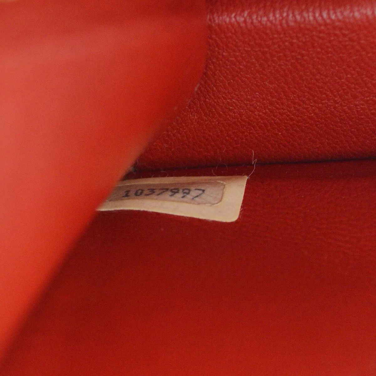 AMORE Vintage CHANEL 1989-1991 Red Lizard Letter Flap Bag 20633 12 AMORE Vintage CHANEL 1989-1991 Red Lizard Letter Flap Bag 20633 - Image 10