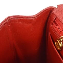 AMORE Vintage CHANEL 1991-1994 Red Caviar Skin Vertical Classic Flap Jumbo 10109 -Best Jewelry Store 20211126 10109 s 09