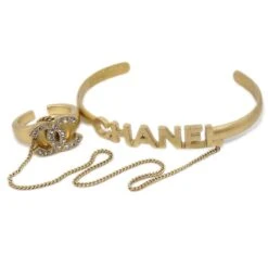 AMORE Vintage CHANEL Bangle Chain Ring #6 Gold 01C 12117 -Best Jewelry Store 20211205 12117 s 01 f5e2534e 4113 4dce 95cc 2d632c2d117b