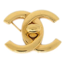 AMORE Vintage CHANEL Turnlock Brooch Gold 96P 02954 -Best Jewelry Store 20220205 02954 s 01 2a831580 f56a 46c7 98ae f3728b094242