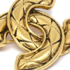 AMORE Vintage CHANEL Quilted Brooch Gold 1153 03194 -Best Jewelry Store 20220205 03194 s 02 48f0b596 2847 4bfe 999a 0b5f0d39a55b