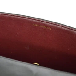 AMORE Vintage CHANEL 1991-1994 Black Lambskin Chevron Letter Flap Small 52099 -Best Jewelry Store 20220225 52099 s 08