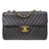 AMORE Vintage CHANEL 1991-1994 Black Caviar Chevron Classic Flap Bag Maxi AK37964d 2 AMORE Vintage CHANEL 1991-1994 Black Caviar Chevron Classic Flap Bag Maxi AK37964d -Best Jewelry Store 20220228 ak37964d 01