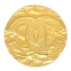 AMORE Vintage CHANEL 1994 Medallion Brooch Pin Gold 01174 -Best Jewelry Store 20220307 01174 01