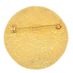 AMORE Vintage CHANEL 1994 Medallion Brooch Pin Gold 01174 -Best Jewelry Store 20220307 01174 02