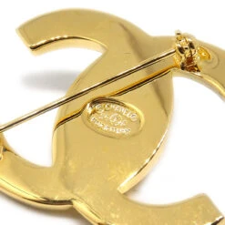 AMORE Vintage CHANEL Turnlock Brooch Pin Gold 96A 22525 -Best Jewelry Store 20220324 22525 04