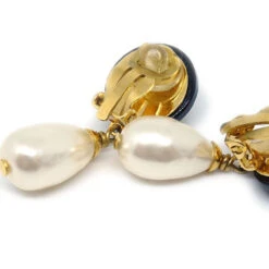AMORE Vintage CHANEL Imitation Pearl Earrings Black 97A 14421 -Best Jewelry Store 20220428 14421 02 dda3fb4f b00c 4015 b313 2cce9862d9a4