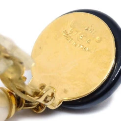 AMORE Vintage CHANEL Imitation Pearl Earrings Black 97A 14421 -Best Jewelry Store 20220428 14421 04