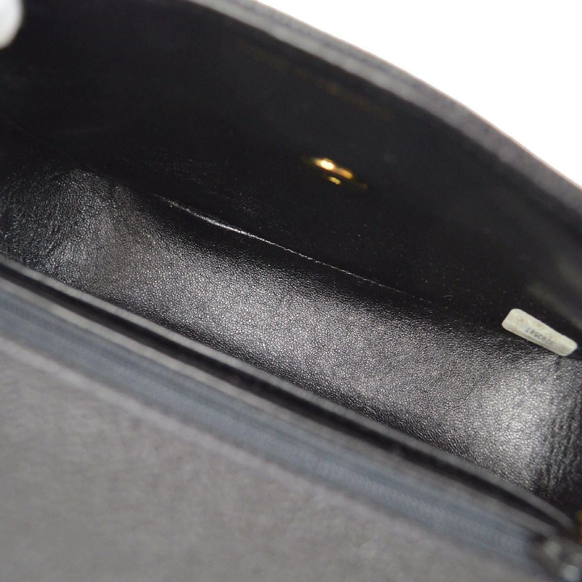 AMORE Vintage CHANEL 1994-1996 Chevron Letter Flap Mini Black Caviar 63355 11 AMORE Vintage CHANEL 1994-1996 Chevron Letter Flap Mini Black Caviar 63355 - Image 9