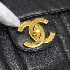 AMORE Vintage CHANEL 1994-1996 Black Caviar Vertical Classic Flap Jumbo 73576 -Best Jewelry Store 20220601 73576 04 c48aa7b7 bd37 442a b289 dfa715d32949